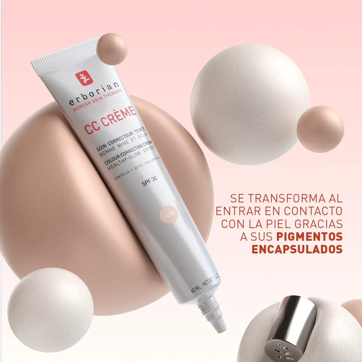 ERBORIAN | CC Cream SPF30 - 40ml - InternationalCosmetic