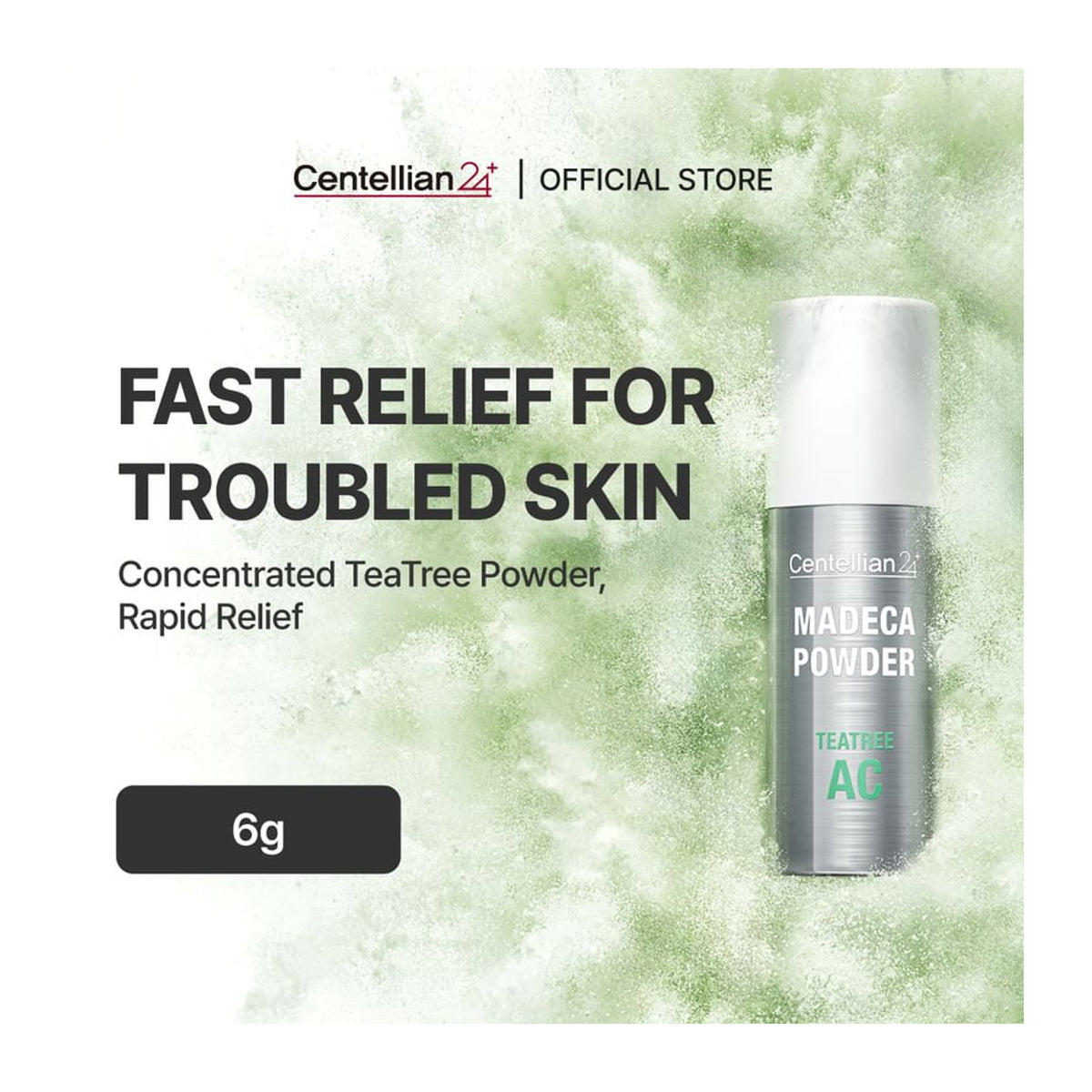 CENTELLIAN 24 | Madeca Powder Tea Tree AC - 6g