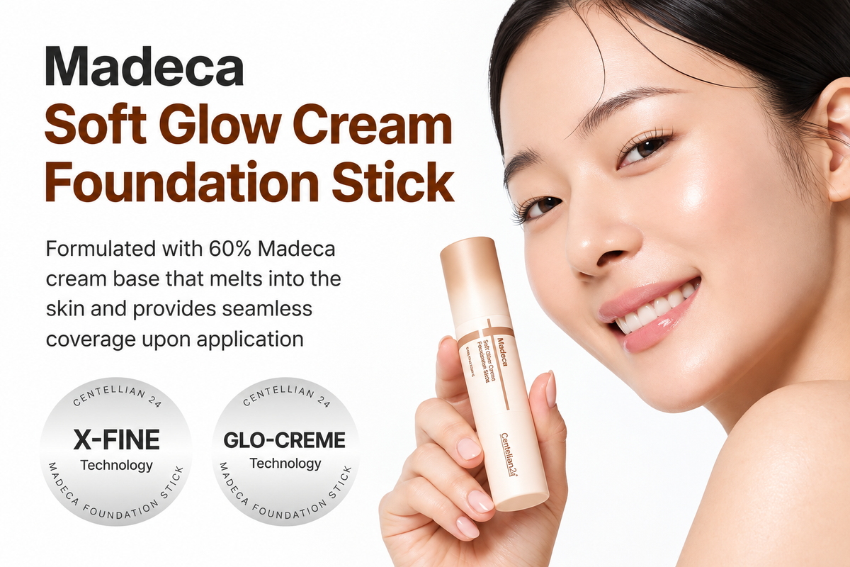 CENTELLIAN 24 | Madeca Soft Glow Cream Foundation Stick - 10g