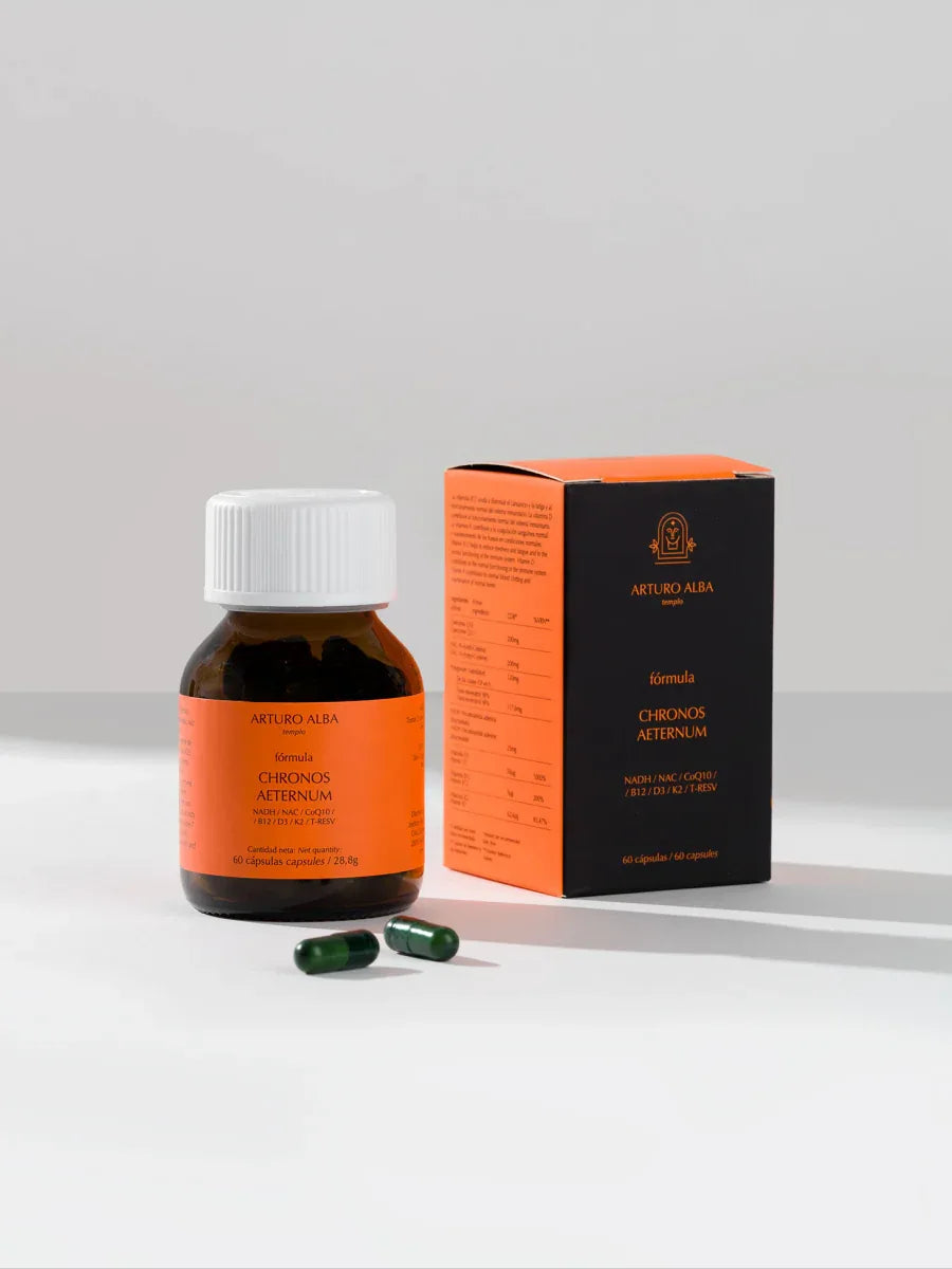 ARTURO ALBA | Chronos Aeternum - 60 cápsulas - InternationalCosmetic