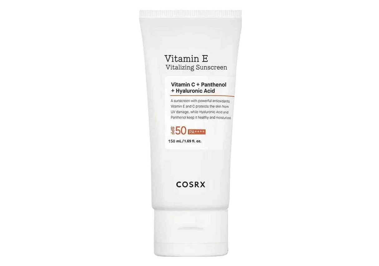 COSRX | Vitamin E Vitalizing Sunscreen Protector Solar SPF50+ - InternationalCosmetic