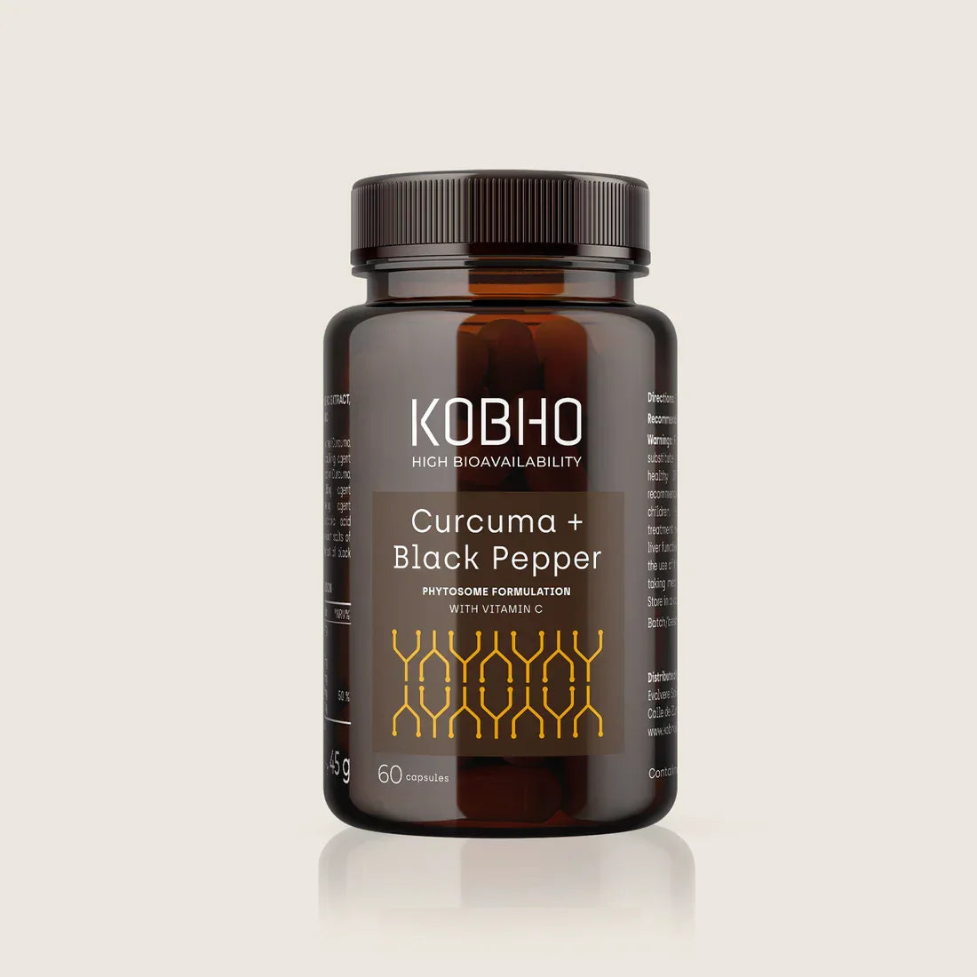 KOBHO LABS | Kobho Cúrcuma + Pimienta Negra - InternationalCosmetic
