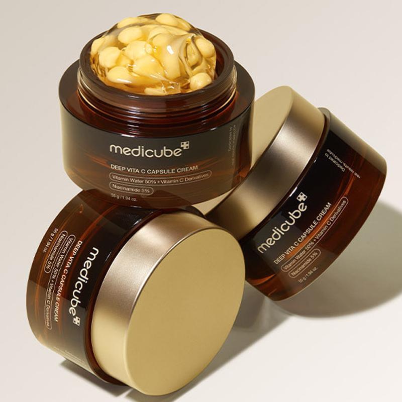MEDICUBE | Deep Vita C Capsule Cream - 55 gr - InternationalCosmetic