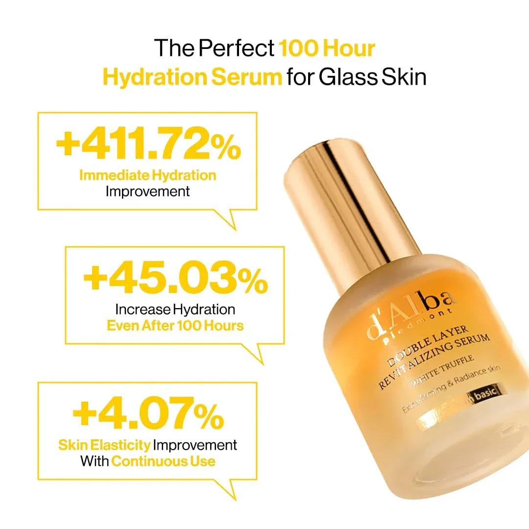 D'ALBA| White Truffle Double Layer Revitalizing Serum 30ml - InternationalCosmetic