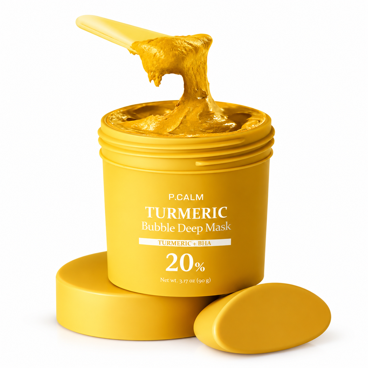 P.CALM | Turmeric Bubble Deep Mask - 90gr