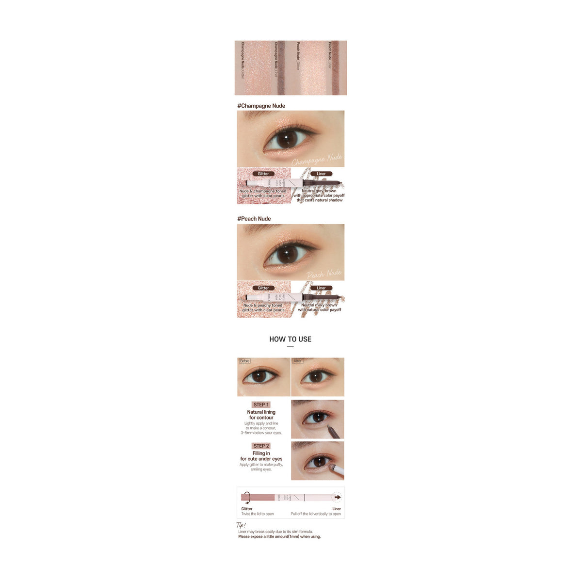 ETUDE | Cute Eyes Maker - 0.6g