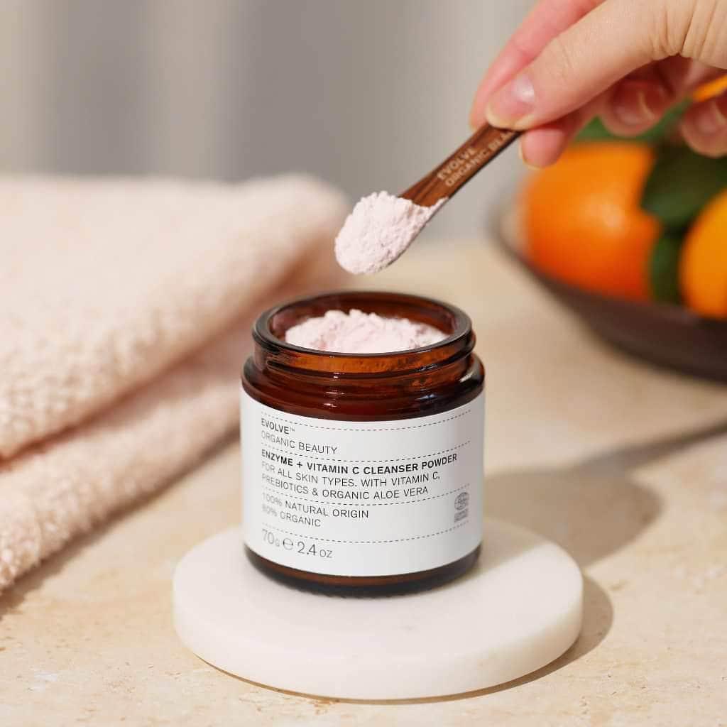 EVOLVE | Enzyme + Vitamin C Cleanser Powder - 70ml - InternationalCosmetic