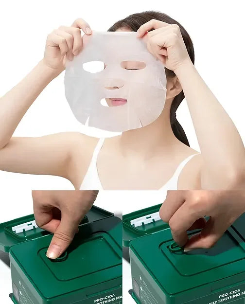 VT COSMETICS | CICA Daily Soothing Mask - 30ud - InternationalCosmetic