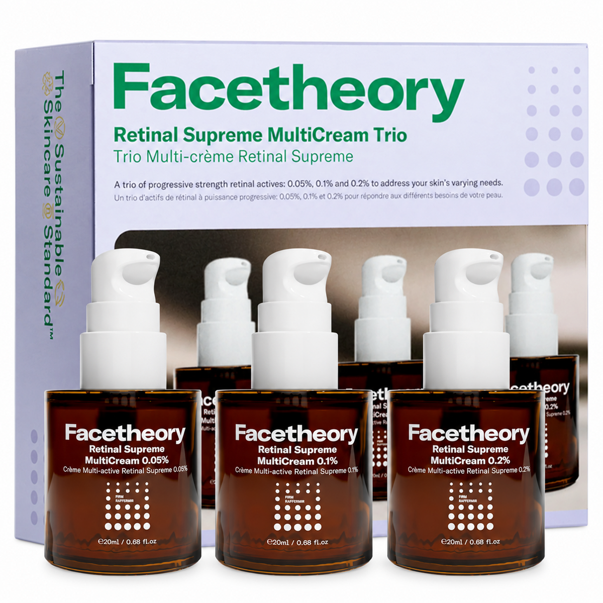 Facetheory | Retinal Supreme MultiCream - 3 x 20ml