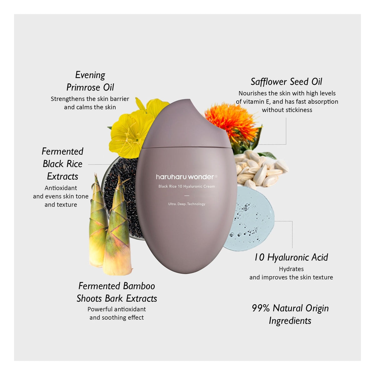 Black Rice Hyaluronic Cream 50ml — imagen 3