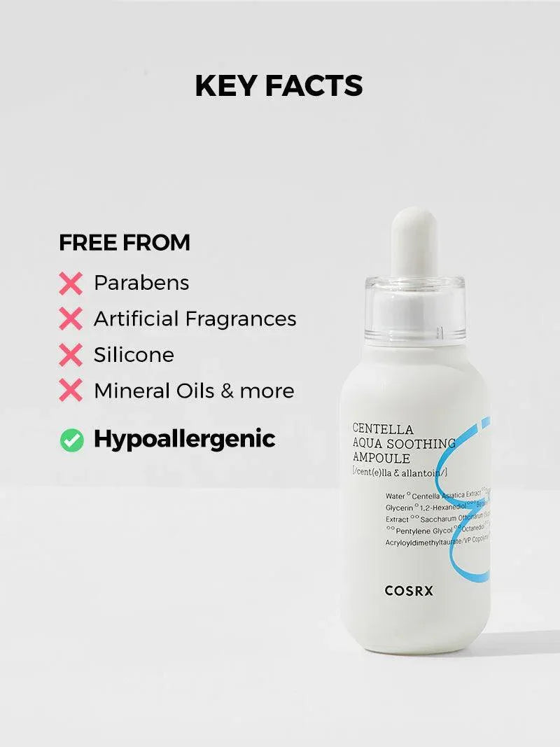 COSRX | Centella Aqua Soothing Ampoule - 40ml - InternationalCosmetic