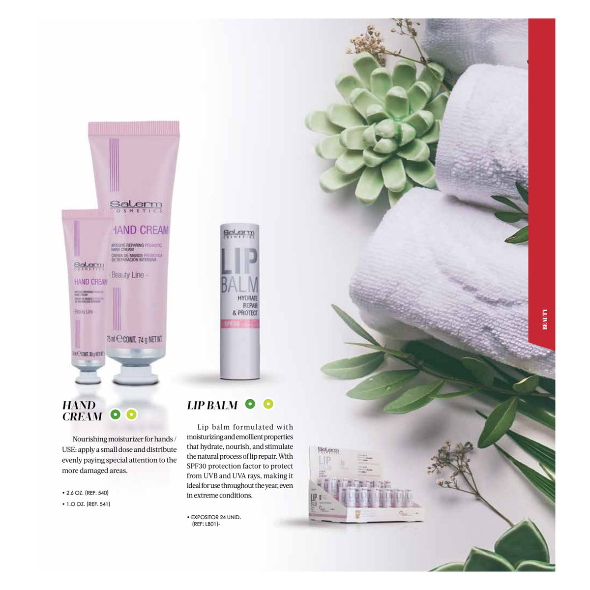 SALERM | Hand Cream - 30ml - Imagen editorial