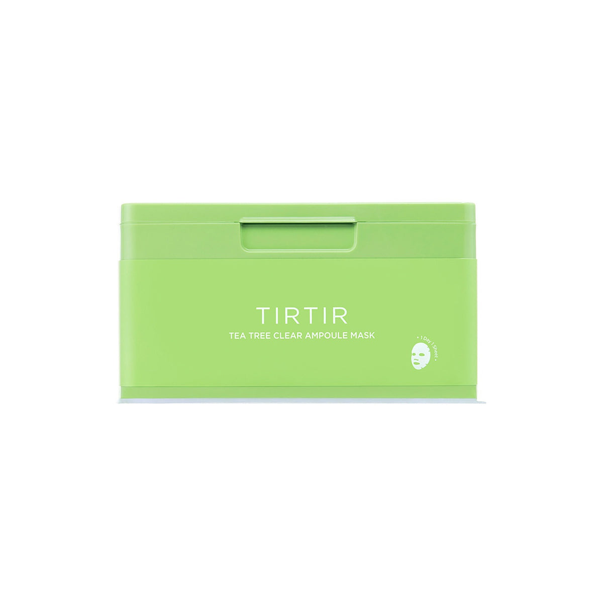 TIRTIR | Tea Tree Clear Ampoule Mask - 30pcs/310g - Presentación