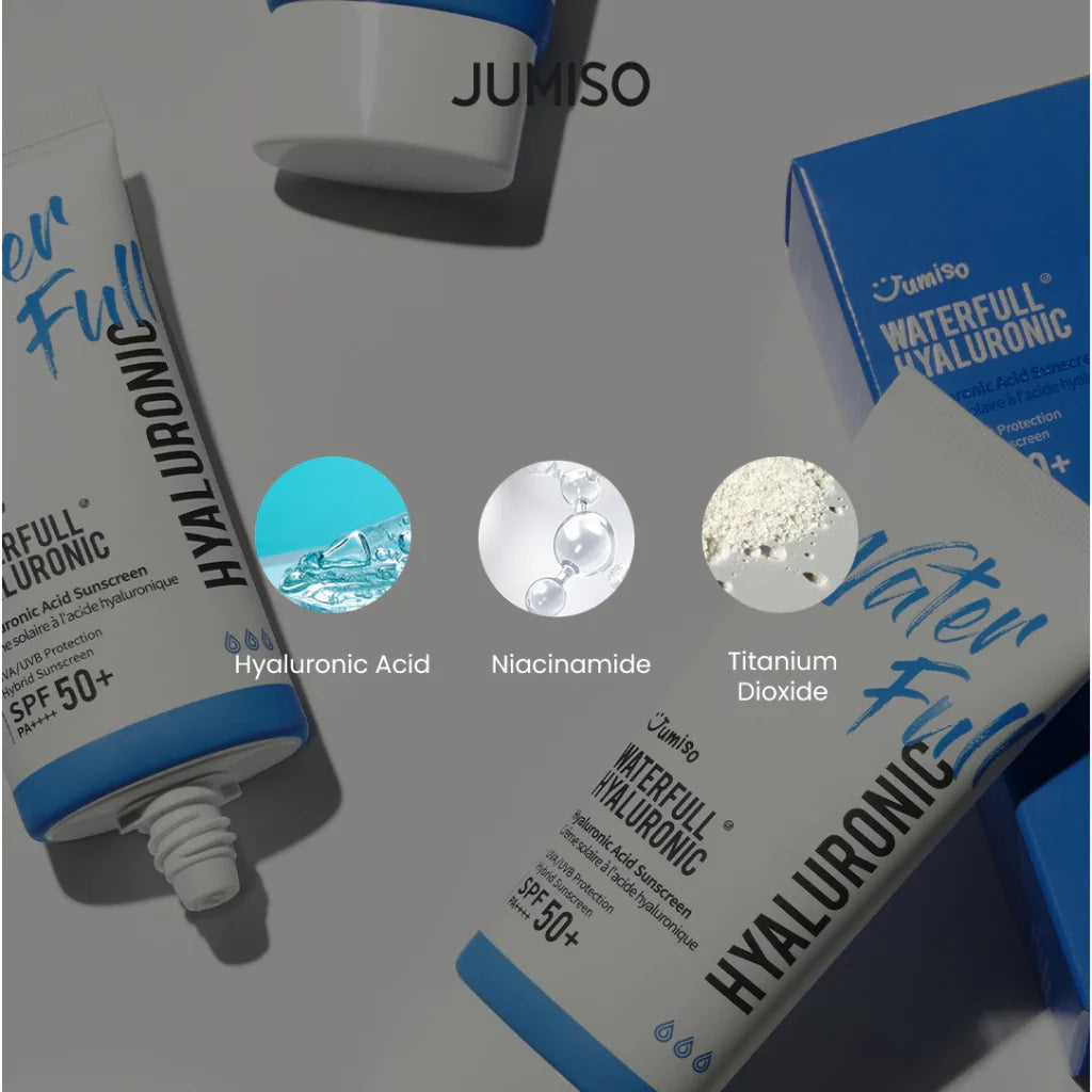 JUMISO | Waterfull Hyaluronic Acid Sunscreen SPF50+ PA++++ - 50ml