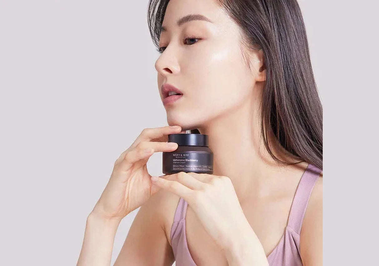 MARY & MAY | Idebenone Blackberry Intense Cream - InternationalCosmetic