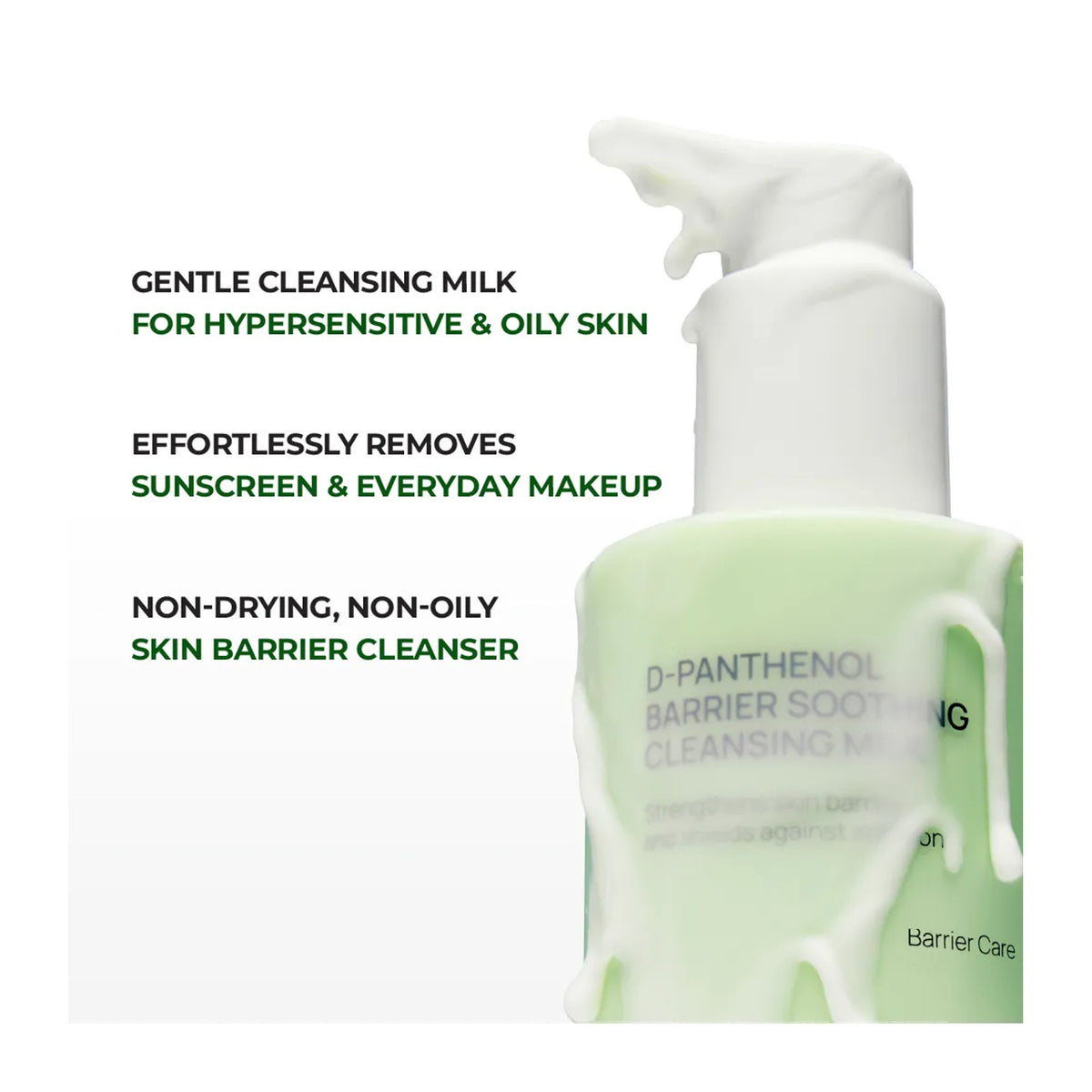 JUMISO | D-Panthenol Barrier Soothing Cleansing Milk 300ml