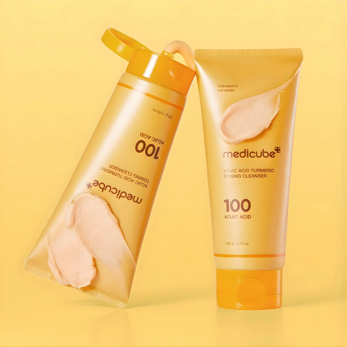 MEDICUBE | Kojic Acid Turmeric Toning Cleanser - 120gr