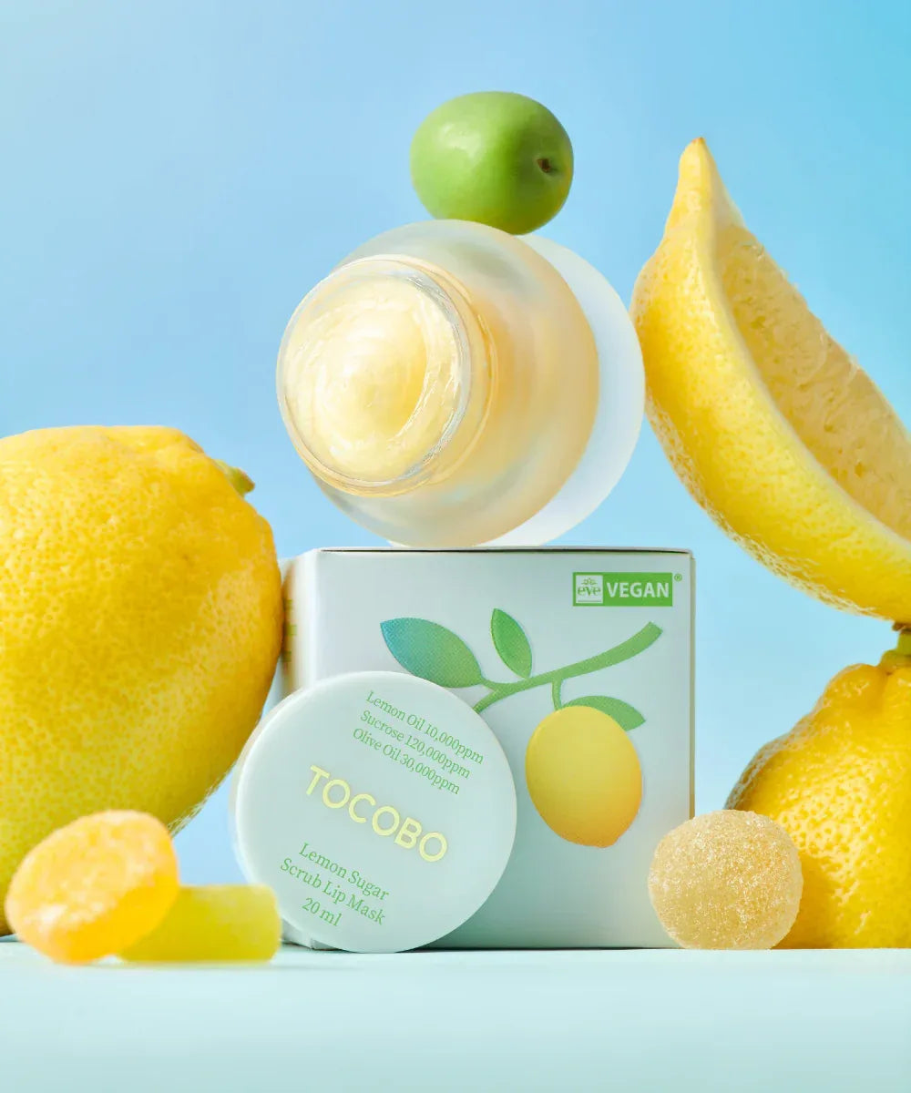 TOCOBO | Lemon Sugar Scrub Lip Mask - 20ml - InternationalCosmetic