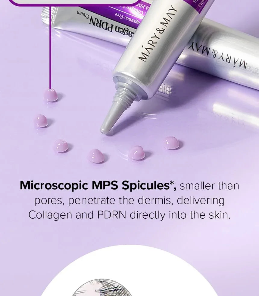 MARY&MAY | Spicule Collagen PDRN 1000 Shot Cream - 15gr - InternationalCosmetic