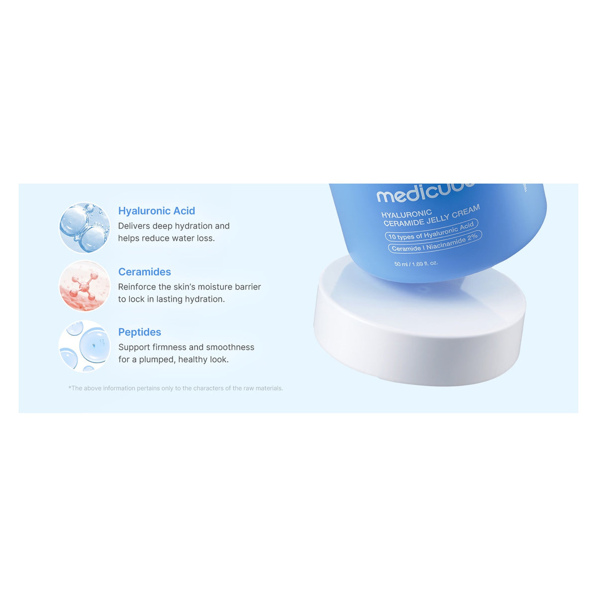 MEDICUBE | Hyaluronic Aqua Cooling Ceramide Jelly Cream - 50ml