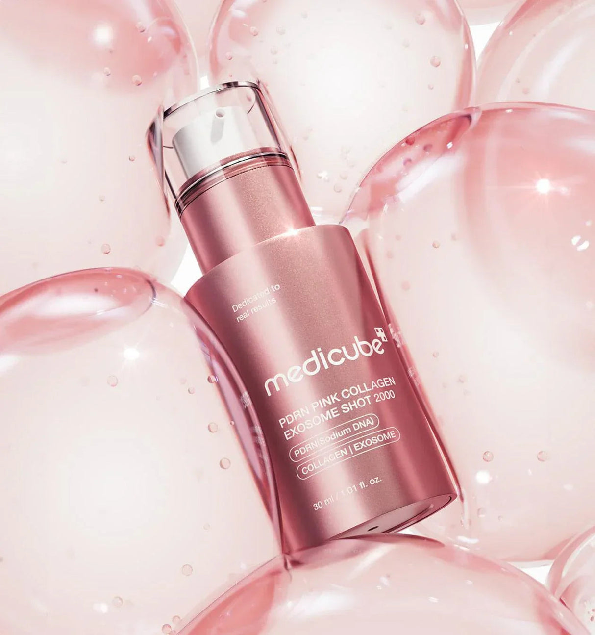 MEDICUBE | PDRN Pink Collagen Exosome Shot 2000 - 30 ml - InternationalCosmetic