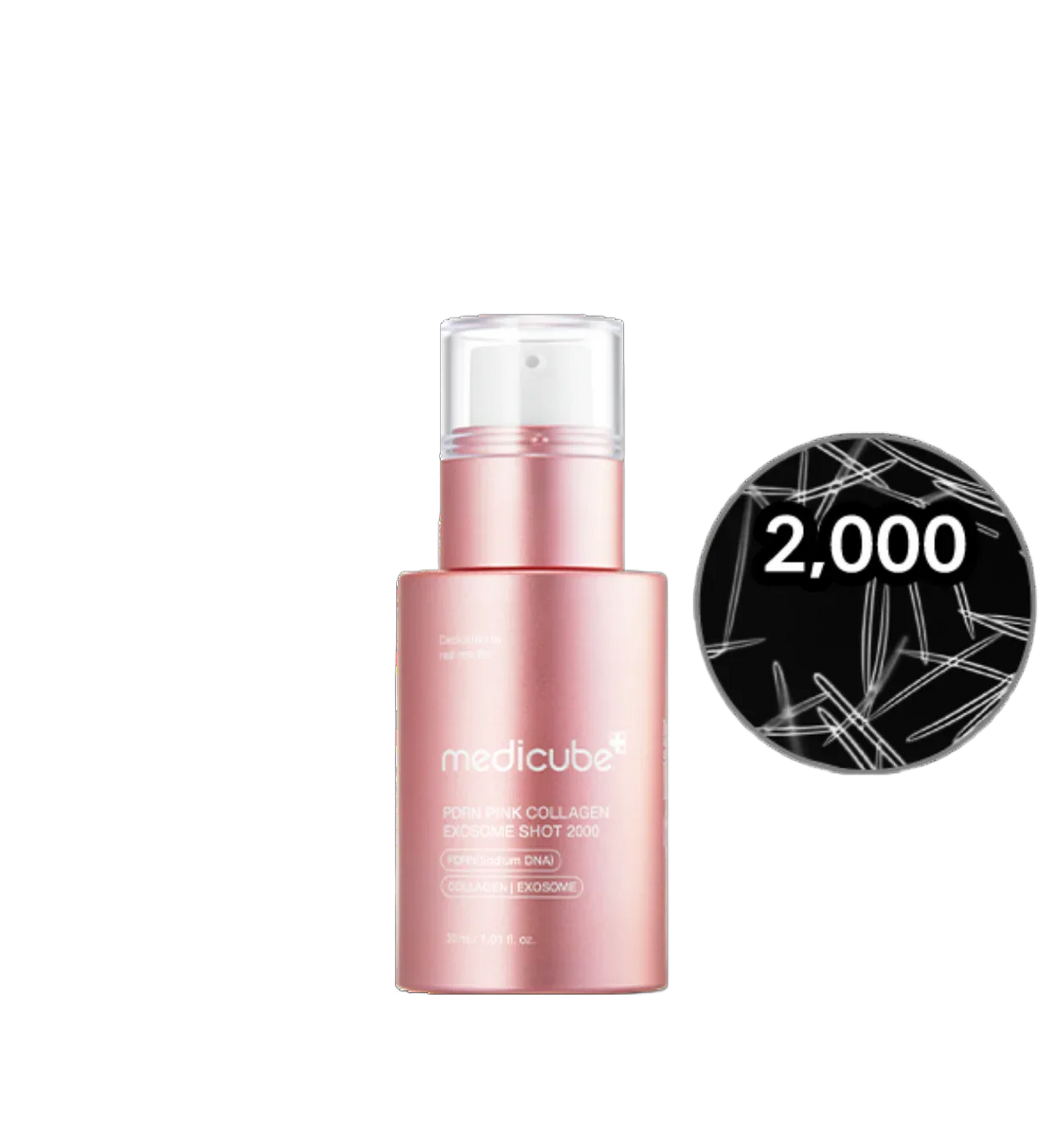 MEDICUBE | PDRN Pink Collagen Exosome Shot 2000 - 30 ml - InternationalCosmetic