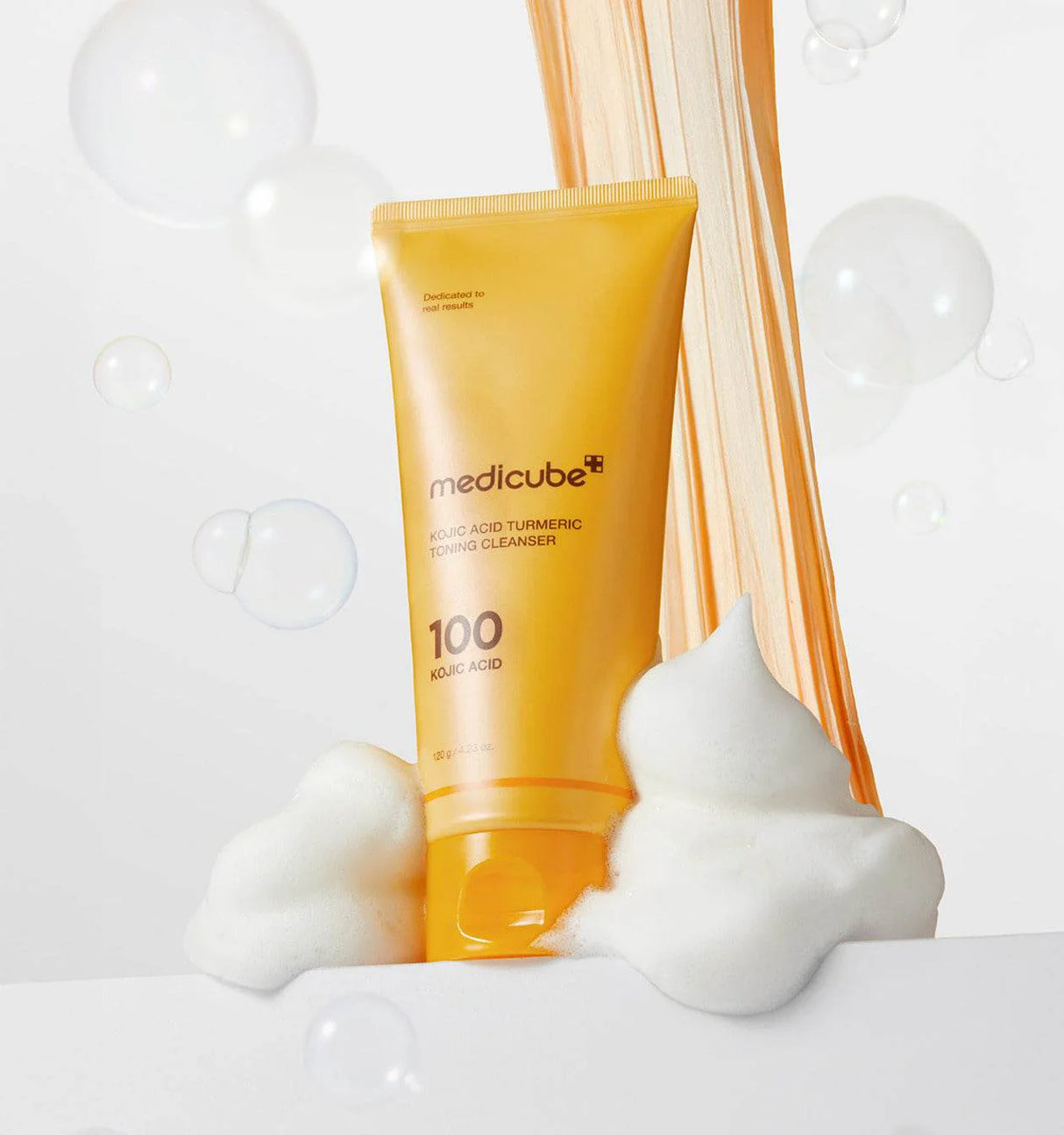 MEDICUBE | Kojic Acid Turmeric Toning Cleanser - 120gr