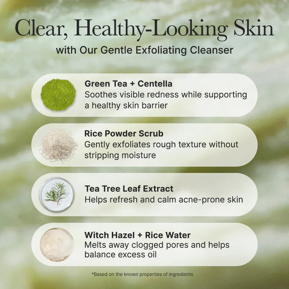 ARENCIA | Fresh Green Rice Mochi Cleanser - 120ml - InternationalCosmetic