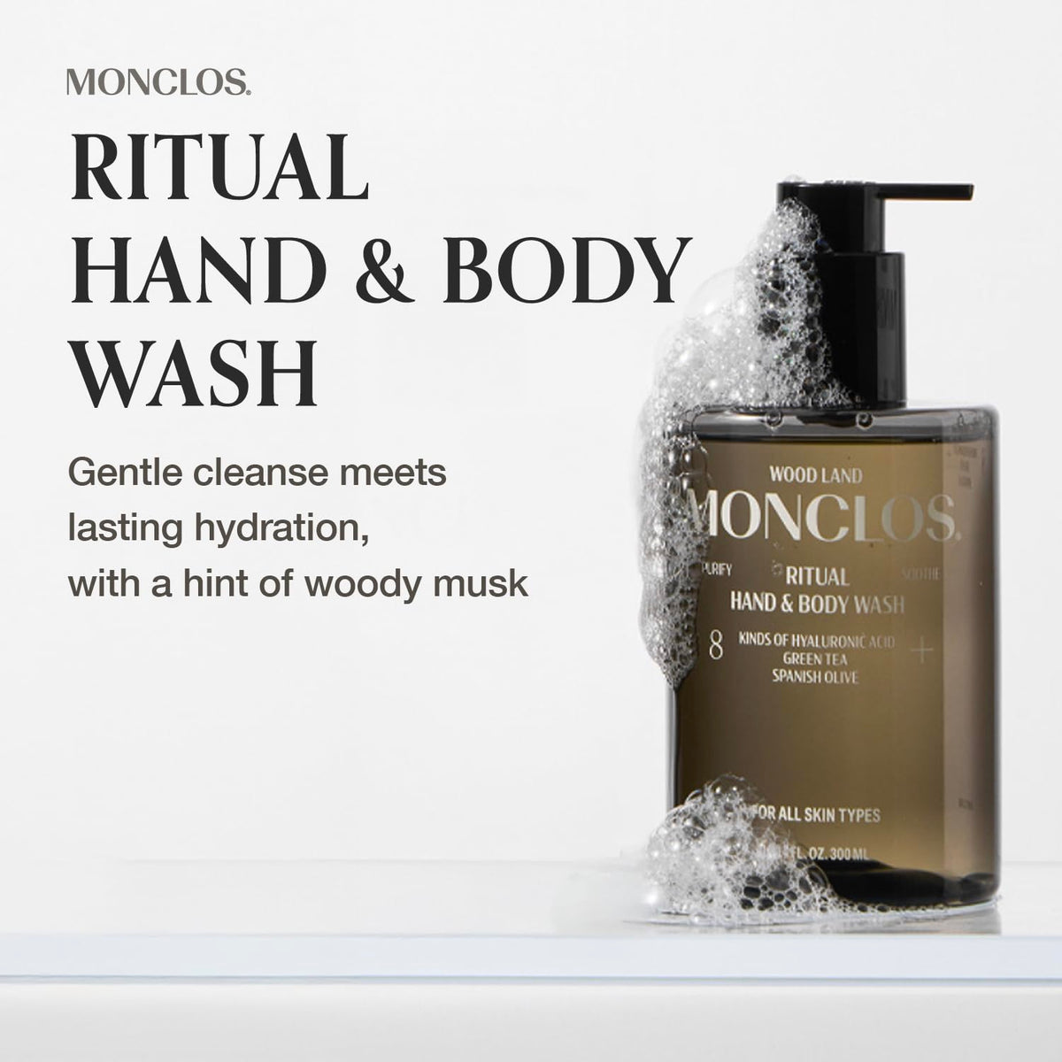 MONCLOS | Ritual Hand & Body Wash Wood Land - 300ml