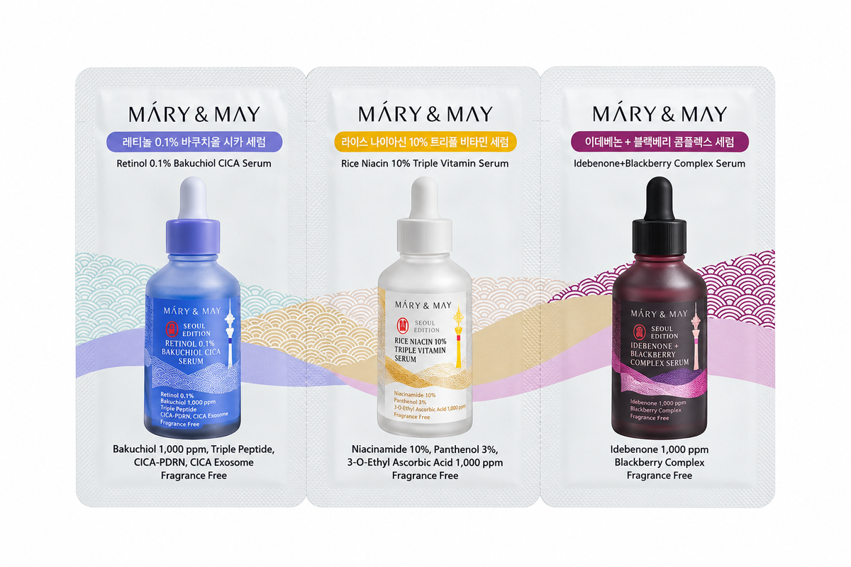 MARY & MAY | Set de muestras - Mary & May Serum Line