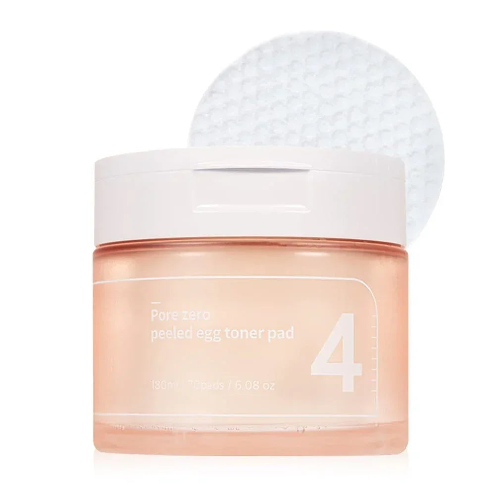 NUMBUZIN | No.4 Pore Zero Peeled Egg Toner Pad - 70ud - InternationalCosmetic