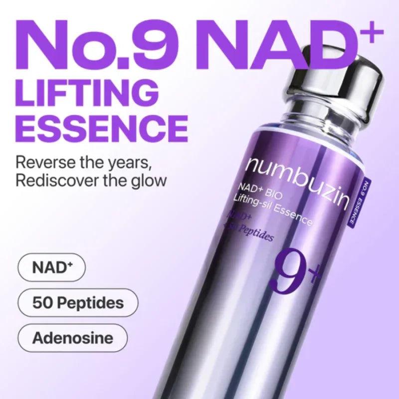 NUMBUZIN | No.9 NAD+ Bio Lifting-sil Essence 50ml - InternationalCosmetic