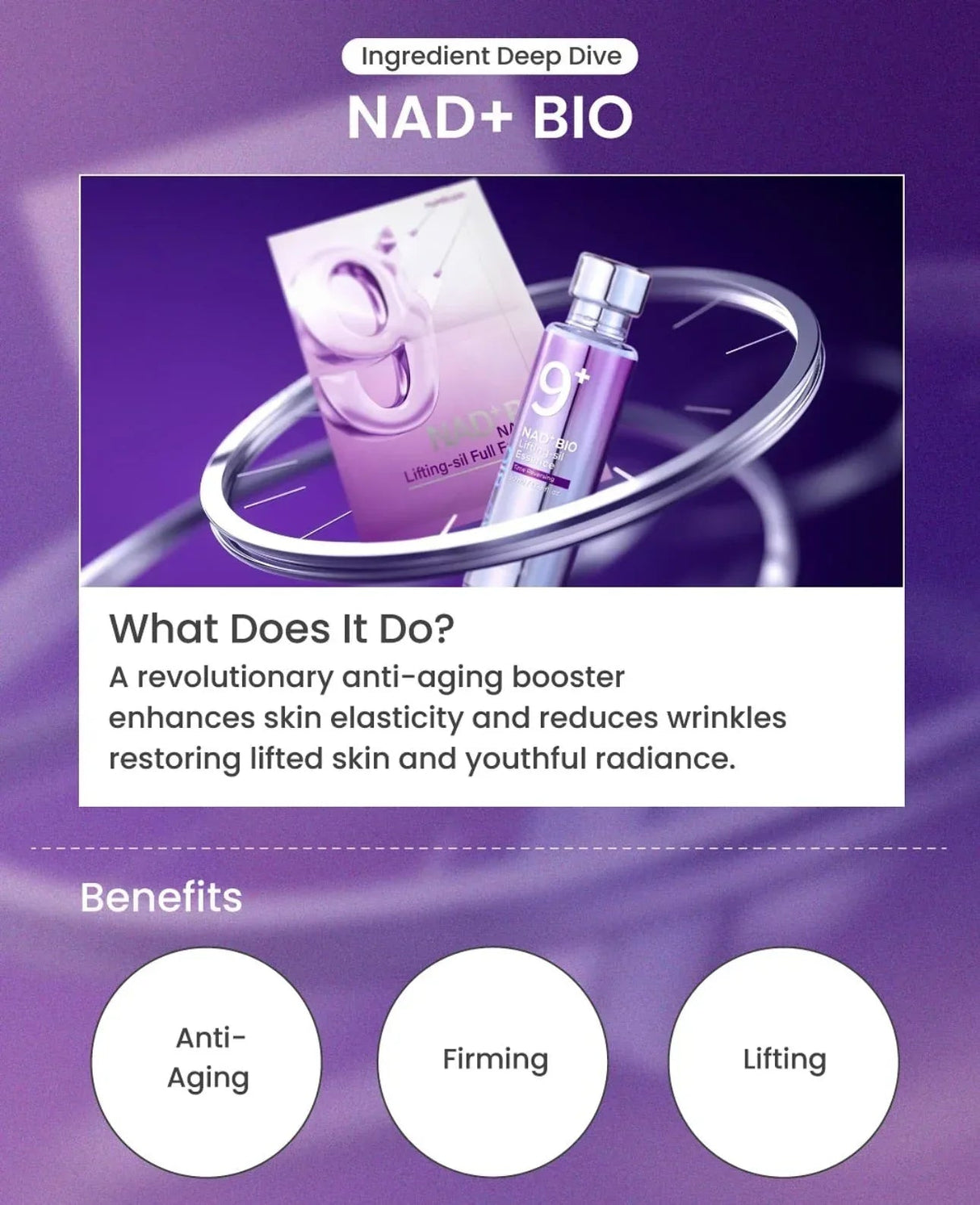 NUMBUZIN | No.9 NAD+ Bio Lifting Duo - InternationalCosmetic