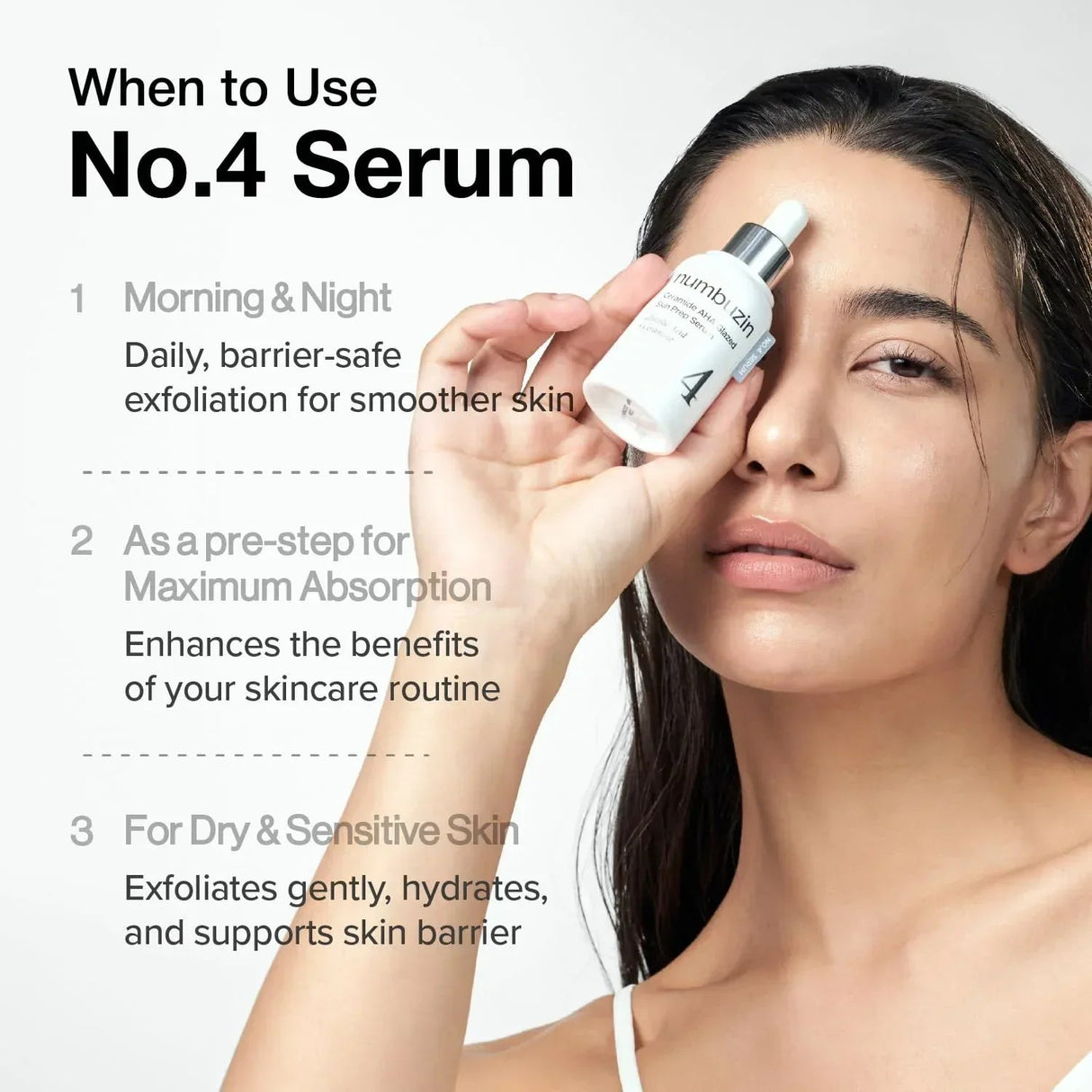 NUMBUZIN | No.4 Ceramide AHA Glazed Skin Prep Serum Mini Kit (1.3ml*10EA) - InternationalCosmetic