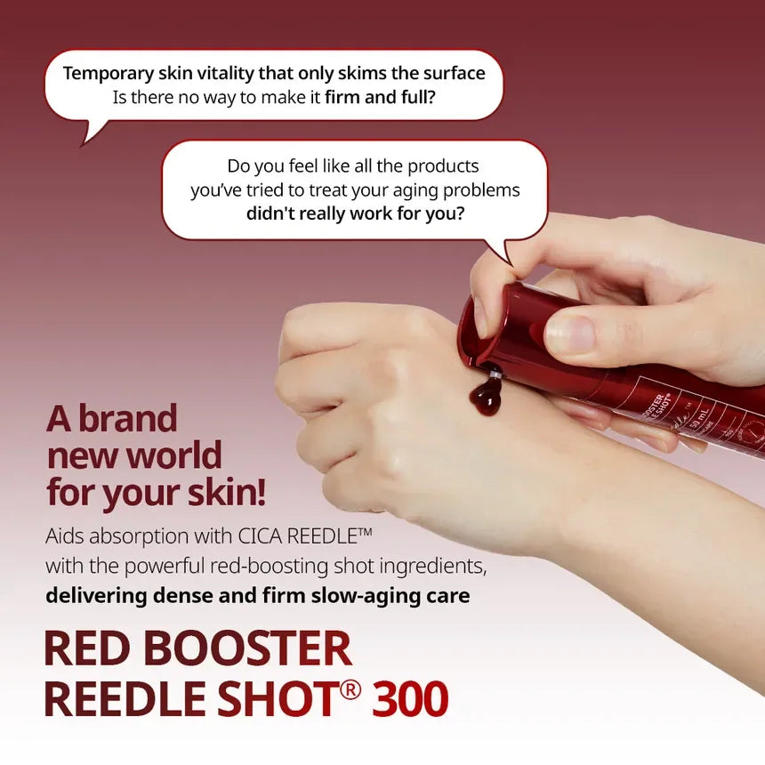 VT COSMETICS | Red Booster Reedle Shot 300 - 50ml - InternationalCosmetic
