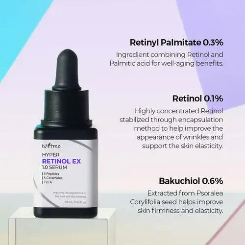 ISNTREE | Hyper Retinol EX 1.0 Serum - 20ml - InternationalCosmetic