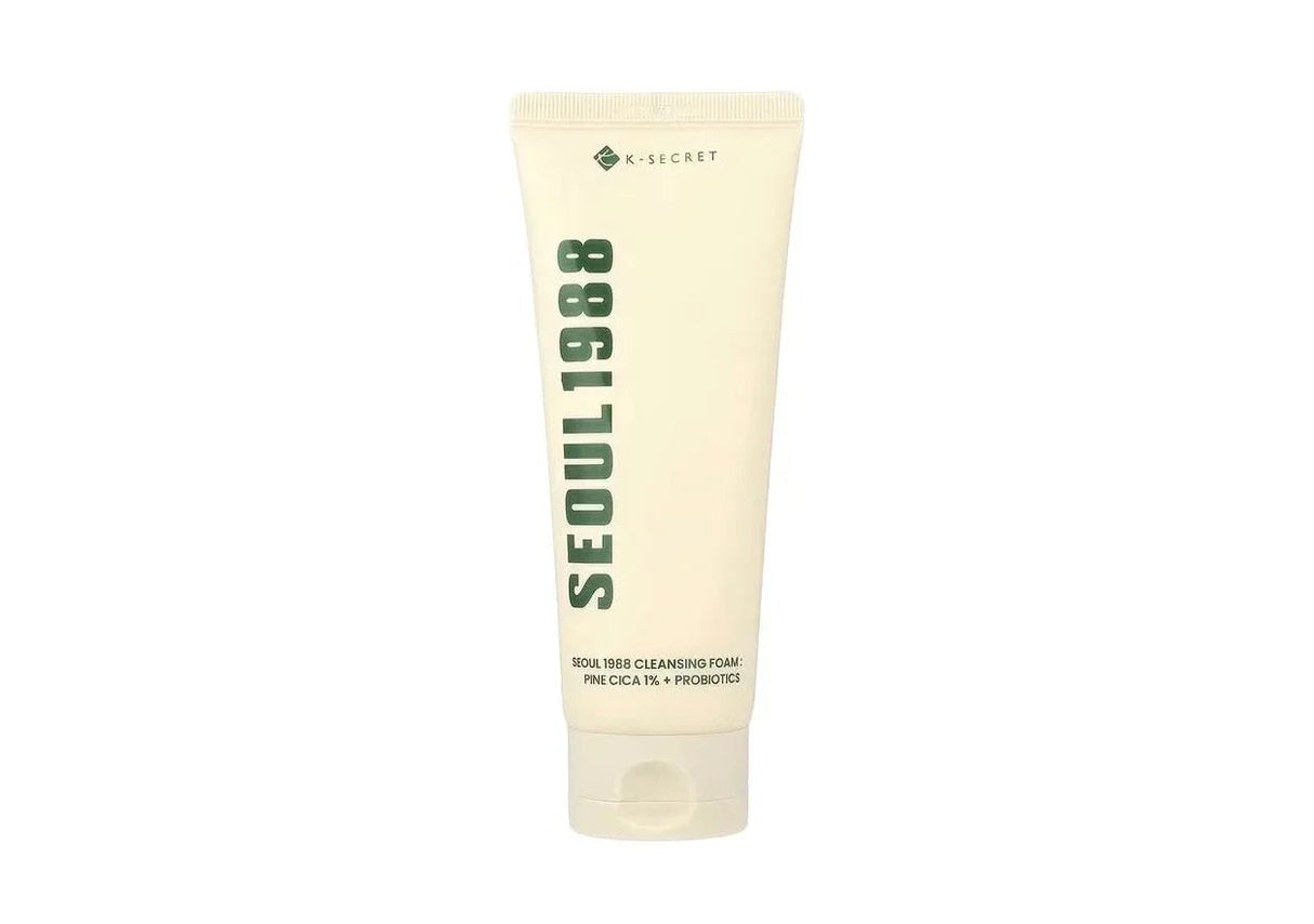 K-SECRET | Seoul 1988 Cleansing Foam Pine Cica 1% + Probiotics - 150ml - InternationalCosmetic