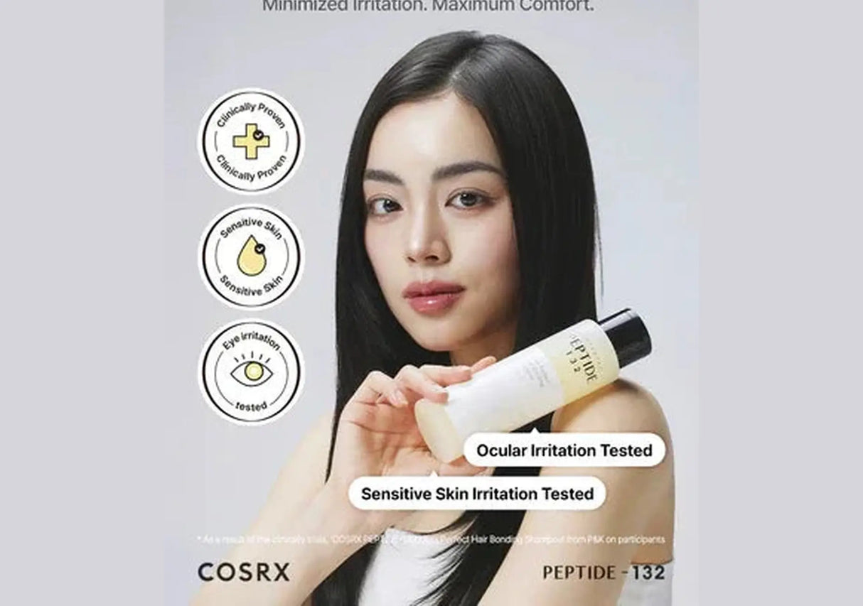 COSRX | Peptide‑132 Ultra Perfect Hair Bonding Shampoo - 200ml - InternationalCosmetic