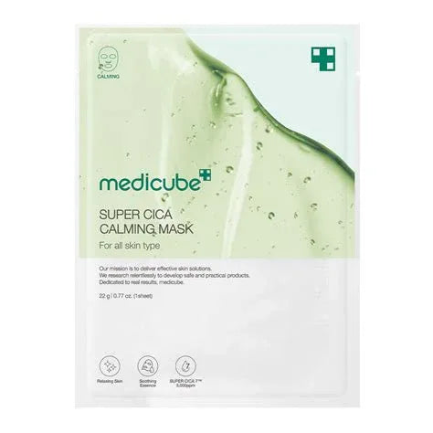 MEDICUBE | Super CICA Calming Mask - 1 ud - InternationalCosmetic