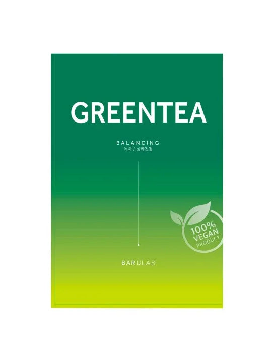 BARULAB | The Clean Vegan Greentea Mask - 1ud - InternationalCosmetic