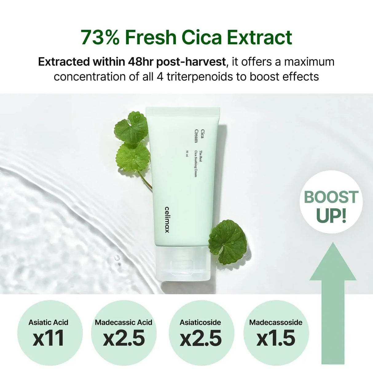 CELIMAX | The Real Cica Soothing Cream - 50ml - InternationalCosmetic