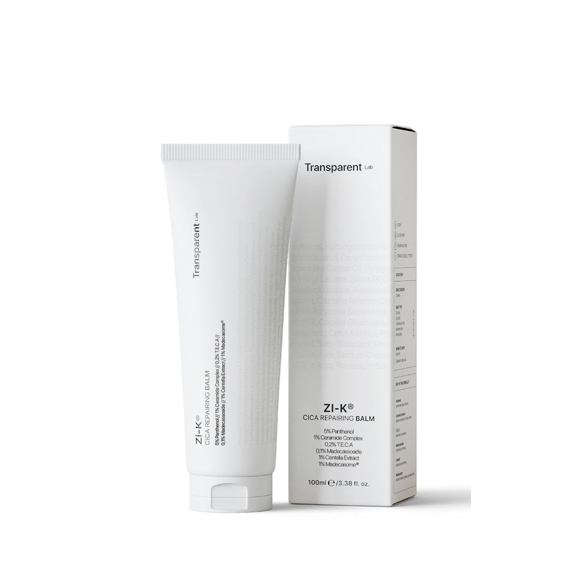 Transparent Lab Zi-K Cica Repairing Balm 100 ml - imagen 4