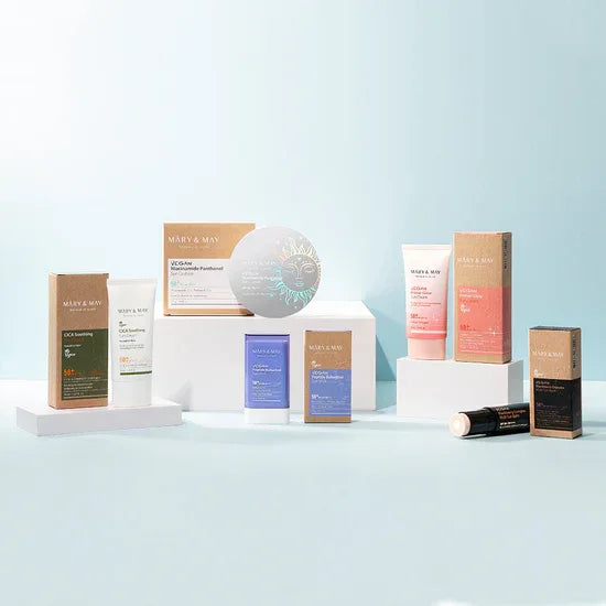 MARY & MAY | Vegan Niacinamide Panthenol Sun Cushion SPF50+ - 25 gr - InternationalCosmetic