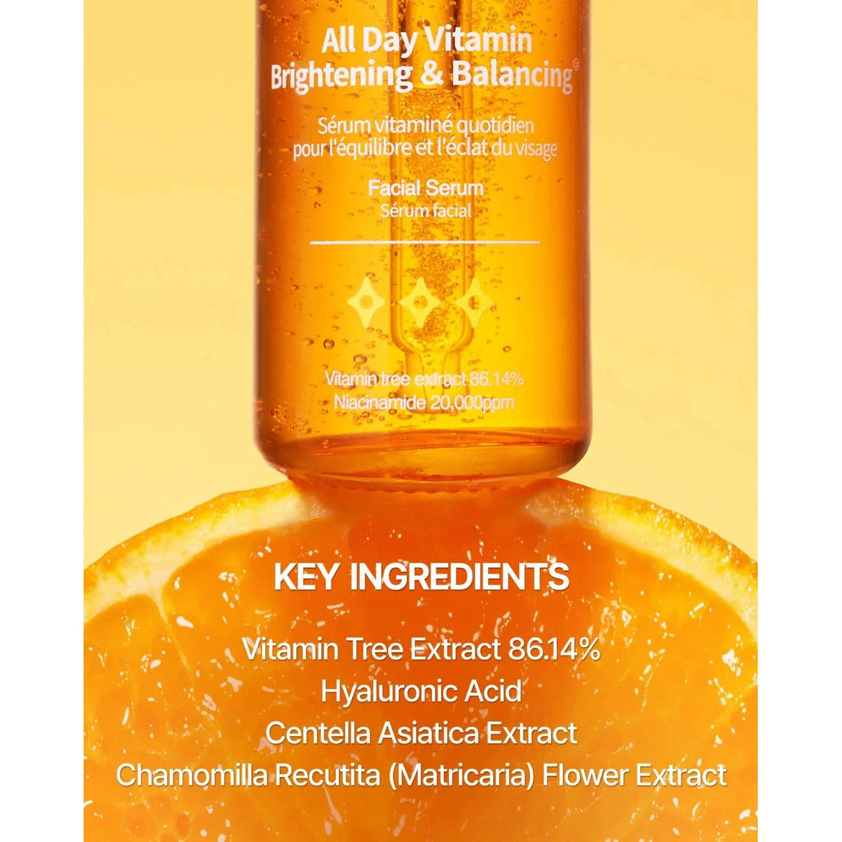JUMISO | All Day Vitamin Brightening & Balancing Facial Serum - 50ml