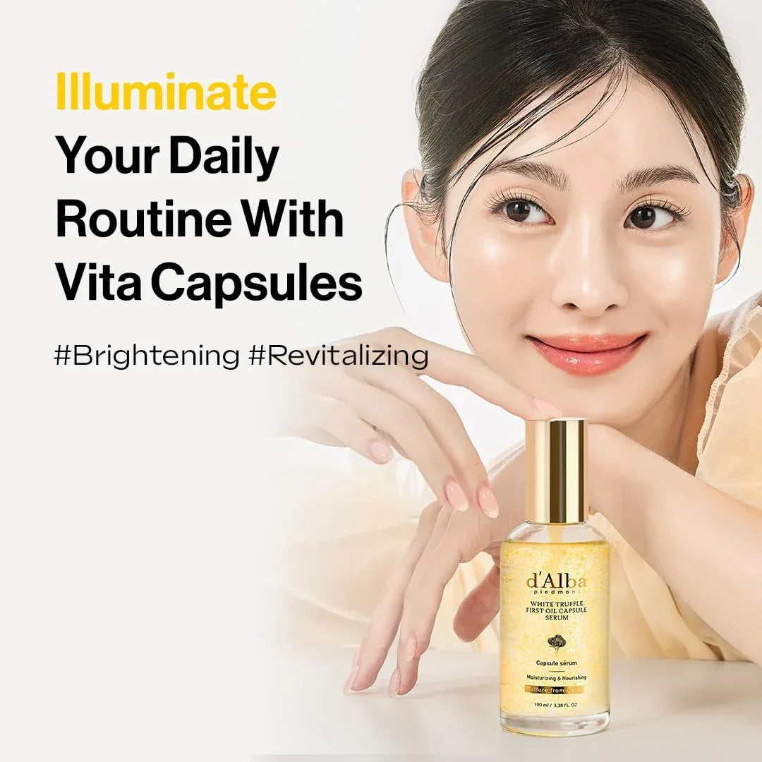 D'ALBA| Vita Toning Capsule Serum - 100ml - InternationalCosmetic