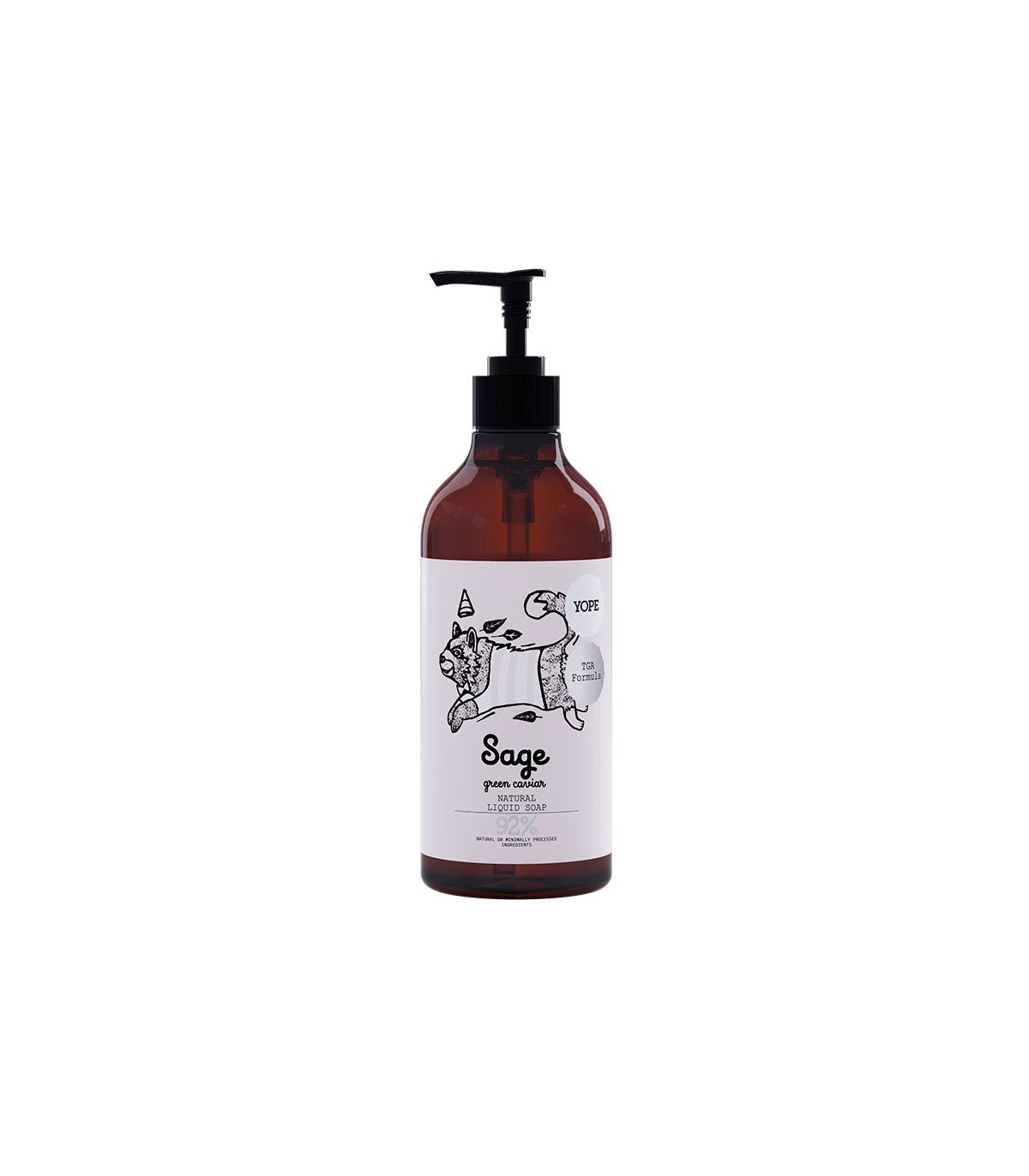 YOPE | Sage & Green Caviar Natural Hand Soap - 500ml