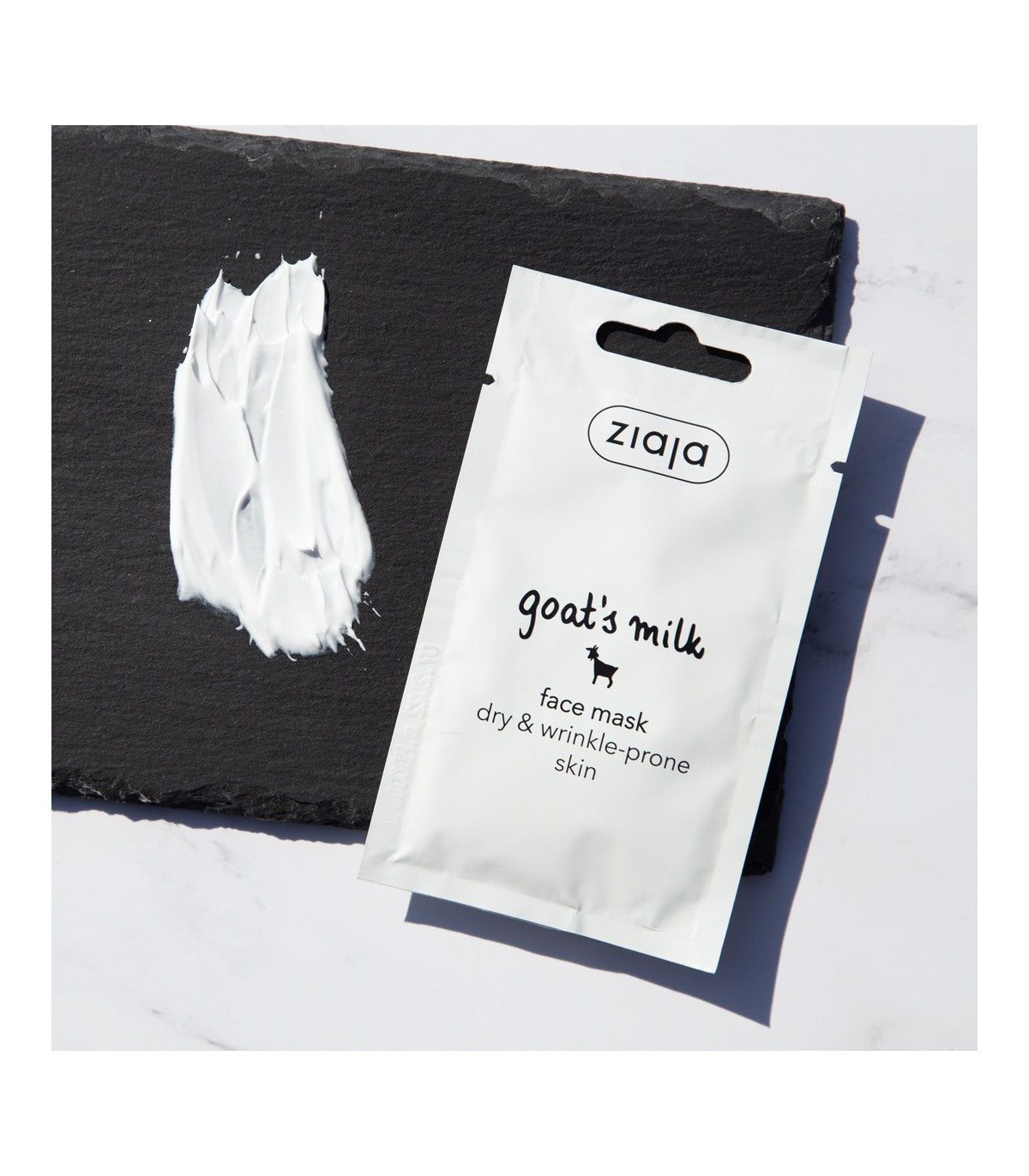 ZIAJA | Goat's Milk Anti-Wrinkle Face Mask - Pack 20 - 20x7ml