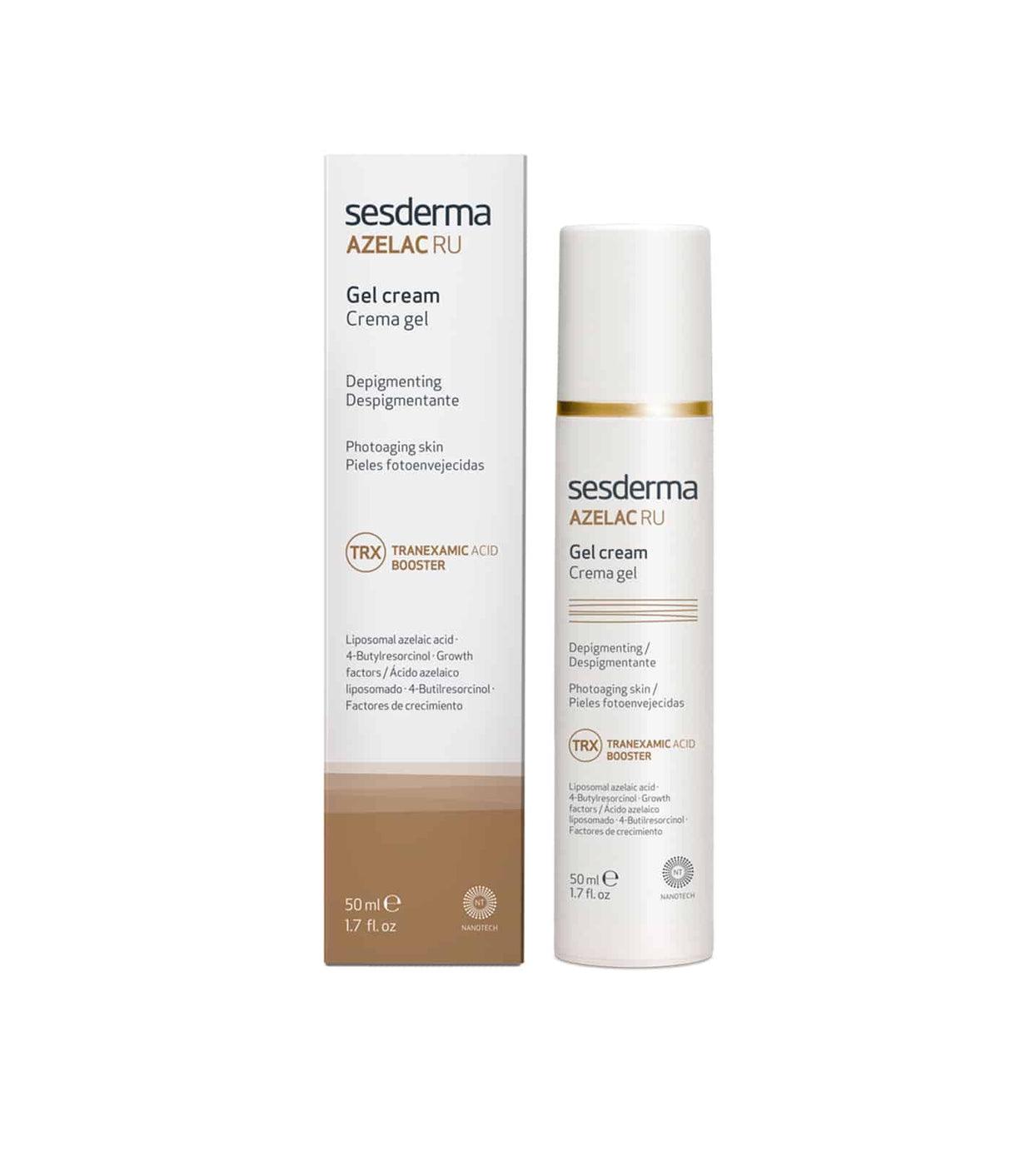 SESDERMA | Azelac RU Despigmenting Gel Cream - 50ml - InternationalCosmetic