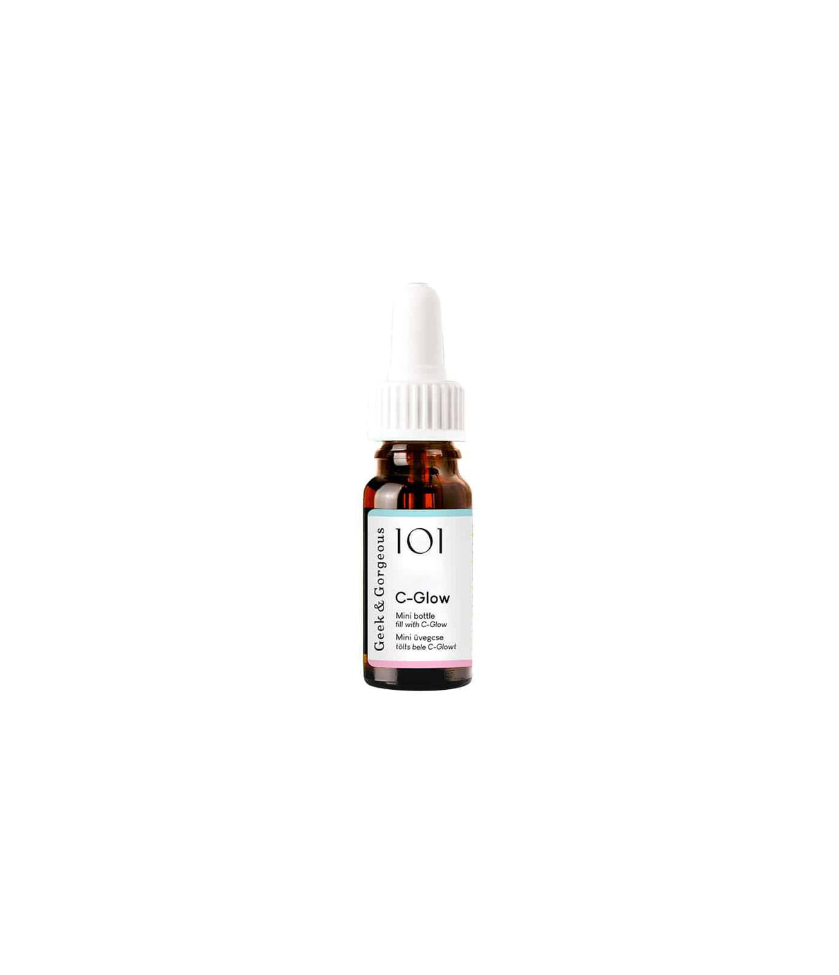 GEEK & GORGEOUS | C-Glow Mini Botella Vacía - InternationalCosmetic