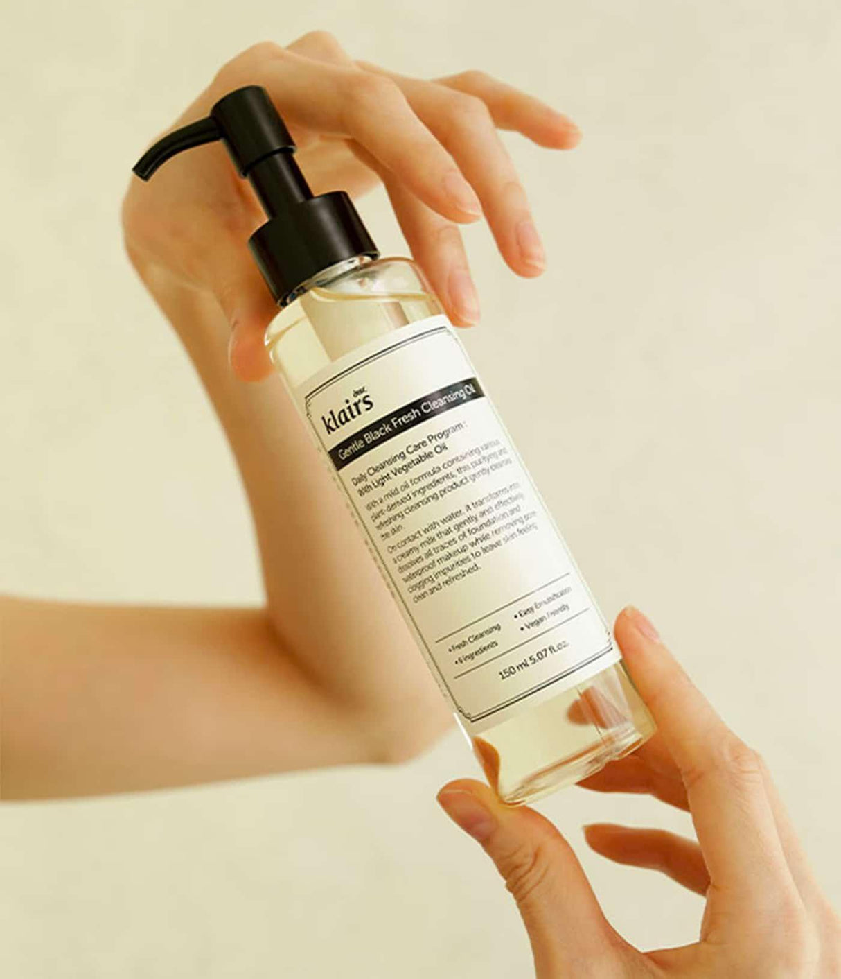 KLAIRS | Gentle Black Fresh Cleansing Oil - InternationalCosmetic